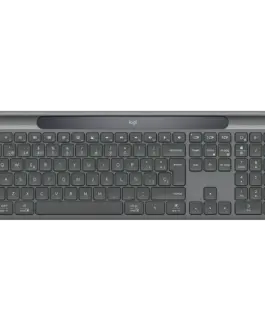 Клавиатура LOGITECH Slim Solar+ for Business - GRAPHITE - US INTL - 2.4GHZ/BT - INTNL-973 -