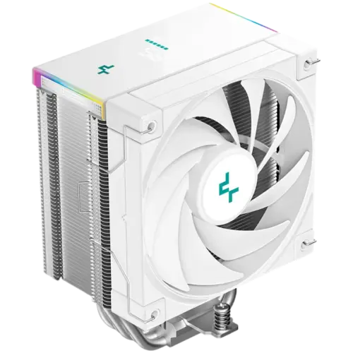 Охладител за процесор Охладител DeepCool AK500S DIGITAL SE WH CPU Air Cooler 1x120mm FK120 PWM FDB Fan ARGB Digital Disp