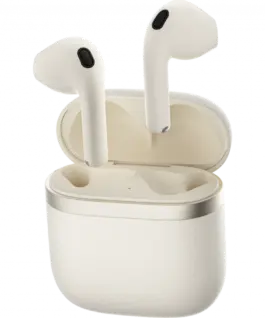 Alternative view of Bluetooth слушалки Edifier W200Ts TWS Earbuds, BT V5.3, Touch controls, Up to 22H Battery, USB-C, IP54, Ivory