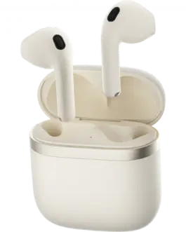Alternative view of Bluetooth слушалки Edifier W200Ts TWS Earbuds, BT V5.3, Touch controls, Up to 22H Battery, USB-C, IP54, Ivory