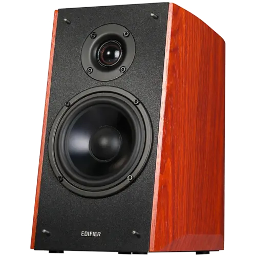 Alternative view of Тонколона Edifier R2000DB 2.0 Bookshelf Speakers, Bluetooth, 3.5mm to RCA, Optical, 1-inch Tweeters, 5-inch Drivers, 120W (RMS), Control Knobs and Remote Control, Brown