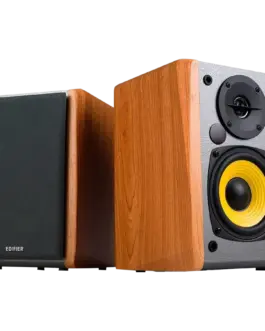 Alternative view of Тонколона Edifier R1010BT Bookshelf Speakers, Bluetooth V5.1, Dual RCA Inputs, 4-inch Mid-Bass Drivers 0.5-inch Tweeters, 24 W RMS, Brown