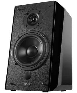 Alternative view of Тонколона Edifier R2000DB 2.0 Bookshelf Speakers, Bluetooth, 3.5mm to RCA, Optical, 1-inch Tweeters, 5-inch Drivers, 120W (RMS), Control Knobs and Remote Control, Black