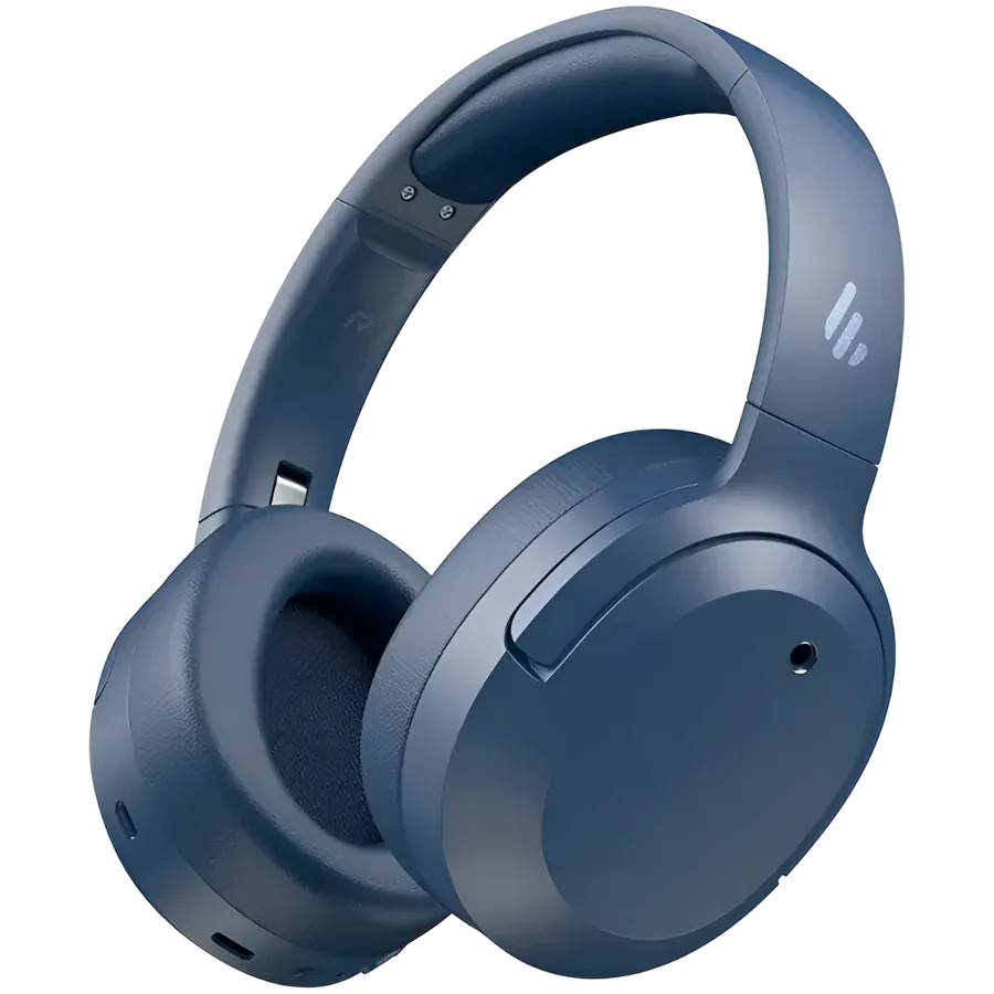 Bluetooth слушалки Edifier W820NB Plus v2025 Wireless Over-Ear Headphones, 40mm Dynamic Titanium-Coated Drivers, BT V6.1, ANC, Hi-Res Audio Certification, Up To 88H Battery, USB-C, Navy - Image 2