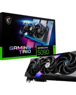 Видео карта MSI Video Card Nvidia GeForce RTX 5090 32G GAMING TRIO OC 32GB GDDR7 512bit Effective Memory Clock: 28000MHz