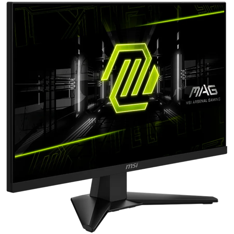 Монитор MSI MAG 244F Gaming Monitor, 23.8" 200Hz, FHD (1920x1080) 16:9, Rapid IPS Anti-glare, 0.5ms, 300nits, 1000:1, 178/178, AMD FreeSync Premium, Tilt, 1x DP, 1x HDMI, 1x Headphone-out, 3Y Warranty - Image 2