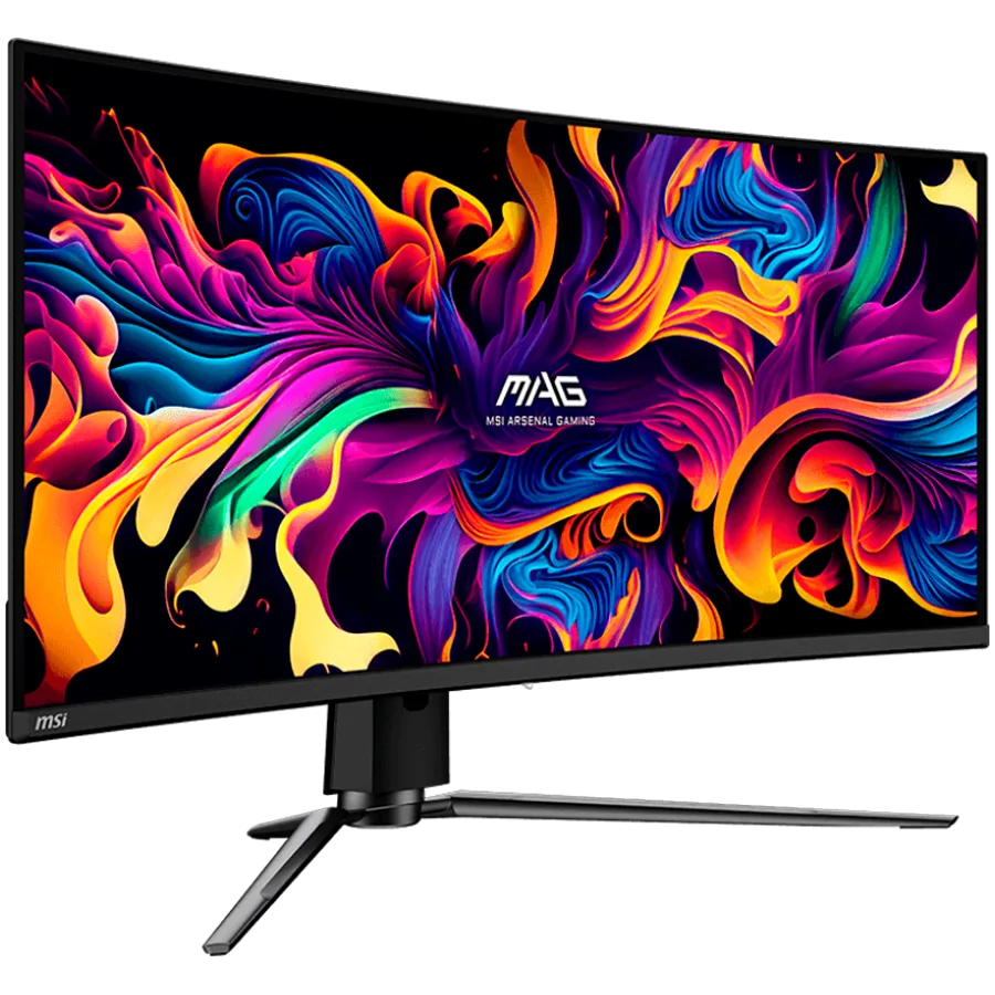 Монитор MSI MAG 341CQP QD-OLED Curved Gaming Monitor, 34" 175Hz, UWQHD (3440x1440) 21:9, QD-OLED, 1800R, 0.03ms, 250nits, 1500000:1, 178/178, AMD FreeSync Premium Pro, Adjustable Stand, 1x DP, 2x HDMI, 1x Type-C, 1x Headphone out, USB Hub, 3Y - Image 42