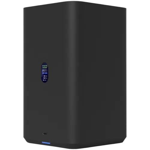 Мрежов сторидж Ubiquiti UniFi UNAS-2-W-EU Network Attached Storage with (2) 3.5inch HDD bays 2.5 GbE networking USB-C co