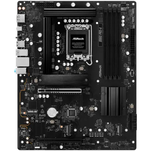 Дънна платка ASROCK MB Desktop B860 PRO-A S.1851 4x DDR5 1x PCIe 5.0 x16 1x PCIe 4.0 x4 1x Blazing M.2 2x Hyper M.2 4x S