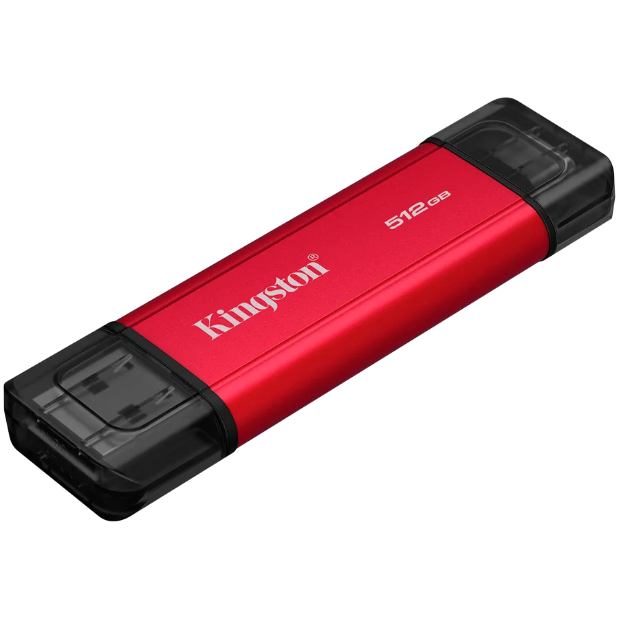 Външен SSD диск Kingston 512GB Dual USB-A/C Portable SSD, Up to 1050MB/s USB 3.2 Gen 2 - Image 9