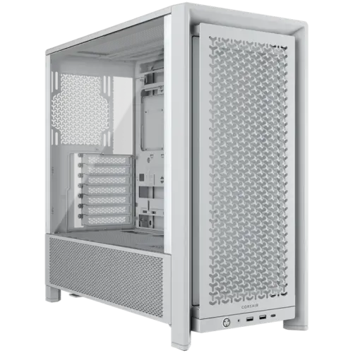Кутия за компютър Corsair FRAME 4000D Mid-Tower White