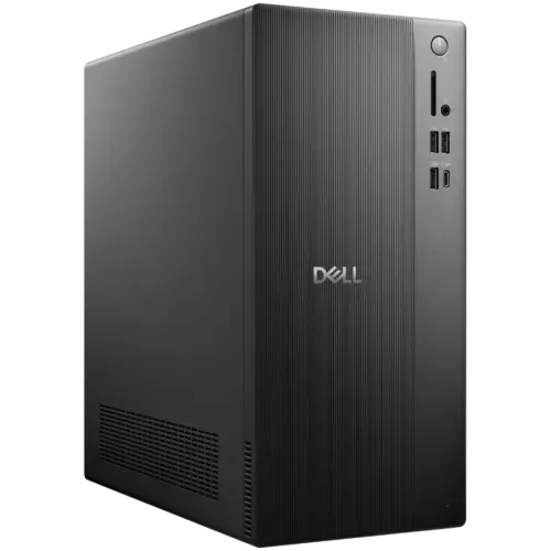 Настолен компютър Dell Tower (ECT1250) Intel Core i3 14100 (4C 8T 12MB cache up to 4.7GHz) 8GB (1x8GB) DDR5 512GB M.2 SS