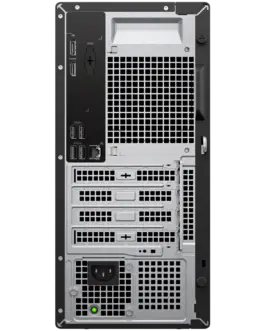 Alternative view of Настолен компютър Dell Tower (ECT1250), Intel Core i3 14100 (4C, 8T, 12MB cache, up to 4.7GHz), 8GB (1x8GB) DDR5, 512GB M.2 SSD, Intel UHD Graphics 730, Wi-Fi+BT, BG KBD+Mouse, Ubuntu, 3Y ProSupport