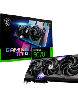 Видео карта MSI Video Card Nvidia GeForce RTX 5070 TI 16G GAMING TRIO 16GB GDDR7 256bit Effective Memory Clock: 28000MHz
