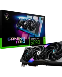 Видео карта MSI Video Card Nvidia GeForce RTX 5090 32G GAMING TRIO 32GB GDDR7 512bit Effective Memory Clock: 28000MHz Bo