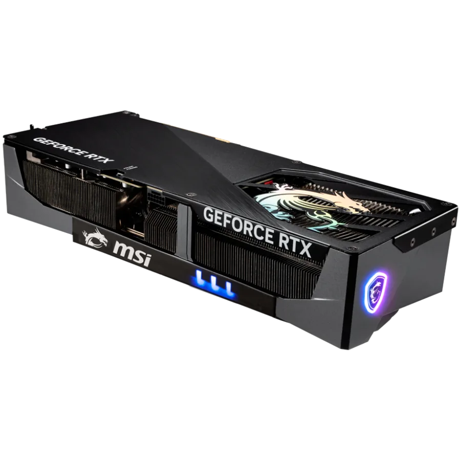 Видео карта MSI Video Card Nvidia GeForce RTX 5090 32G GAMING TRIO, 32GB GDDR7, 512bit, Effective Memory Clock: 28000MHz, Boost: 2482 MHz, 21760 CUDA Cores, PCIe 5.0, 3x DP 2.1b, HDMI 2.1b, RAY TRACING, Triple Fan, 1x16pin, 1000W Recommended PSU, 3Y - Image 18