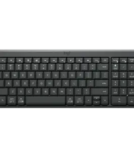 Клавиатура LOGITECH K250 - GRAPHITE - US INTL - 2.4GHZ/BT - INTNL-973