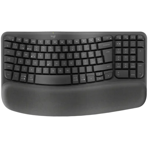 Клавиатура LOGITECH Wave Keys and Lift Combo - GRAPHITE - US INTL - 2.4GHZ - INTNL-973