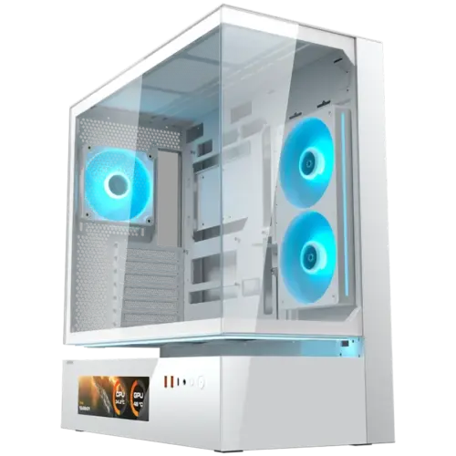Кутия за компютър COUGAR CFV235 Vision PC Case Mid Tower White