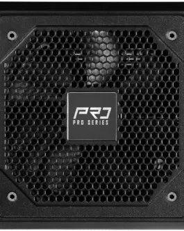 Alternative view of Захранване за компютър Asrock PRO-650B, 650W, 80 Plus BRONZE, Non Modular PSU, 1x EPS 12V CPU(4+4pin), 2x PCIe (6+2pin), 2x 4-pin connectors, 4x SATA, OCP, SCP, OVP, UVP, OTP, OPP protections, 120 mm Fan, ATX 3.1, 3Y warranty