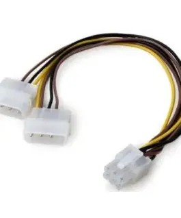 VCom Адаптер Adapter 2xMolex to 6pin PCI-E VGA - CE313-0.15m