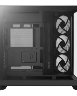 Alternative view of Кутия за компютър NZXT H9 Flow Dual-Chamber - Matte Black