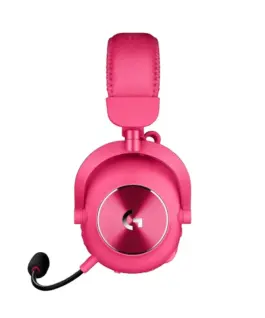 Alternative view of Безжични Геймърски слушалки Logitech PRO X 2 Magenta