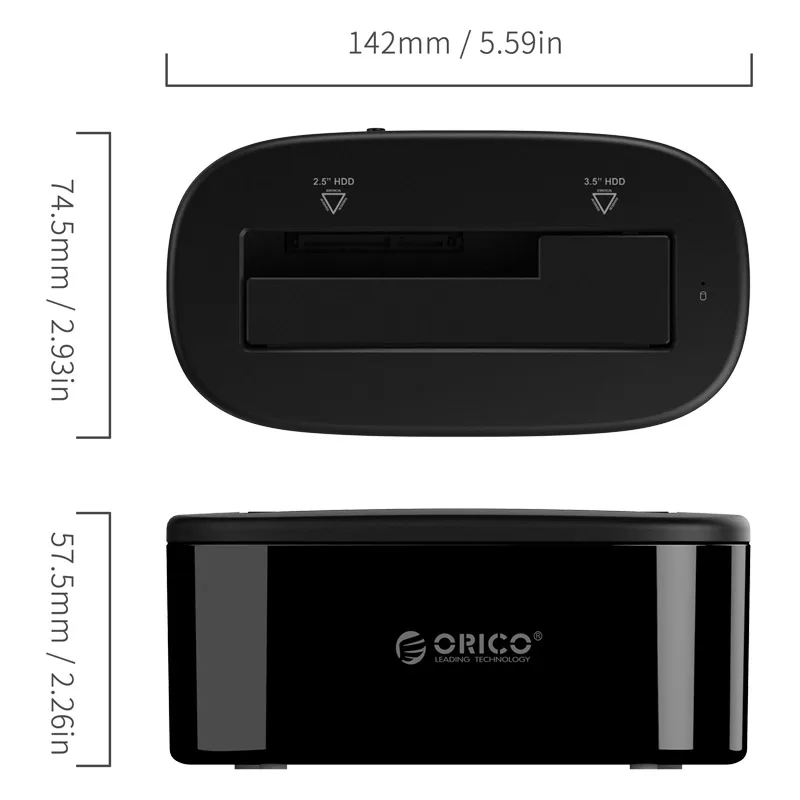 Orico докинг станция Storage - HDD/SSD Dock - 2.5 and 3.5 inch USB3.0 - 6218US3 - Image 224