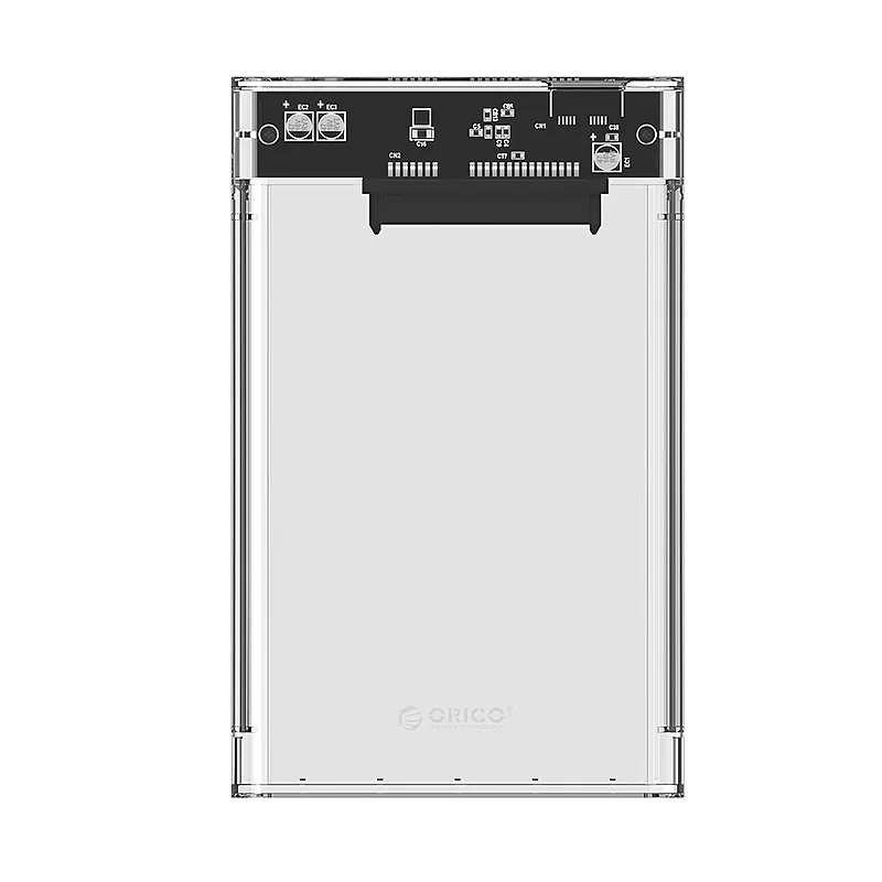 Orico прозрачна външна кутия за диск Storage - Case - 2.5 inch USB 3.0 transparent - 2139U3-CR - Image 205