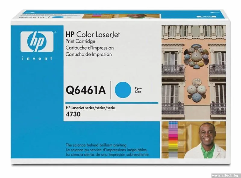 КАСЕТА ЗА HP Color Laserjet 4730 MFP/CM 4730 MFP - Cyan - /644A/ - PN Q6461A