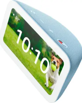 Alternative view of Смарт тонколона Amazon Echo Show 5, 3rd Gen, Сензорен екран, Гласов асистент, Синя