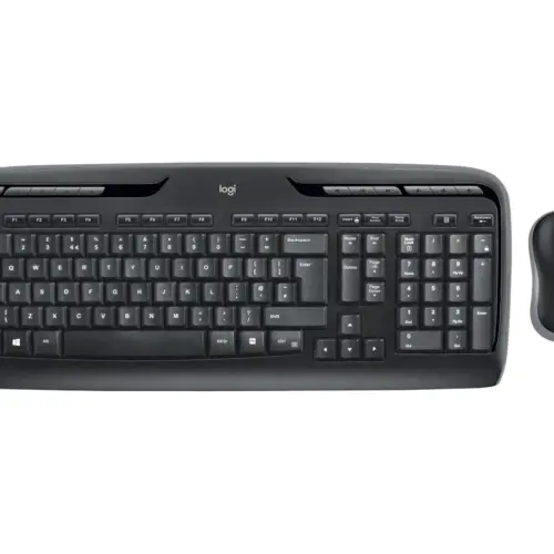 КОМПЛЕКТ МИШКА + КЛАВИАТУРА LOGITECH MK330 US - Wireless - С БДС КИРИЛИЗАЦИЯ (WITH BDS CYRILLIC) - Black - PN
