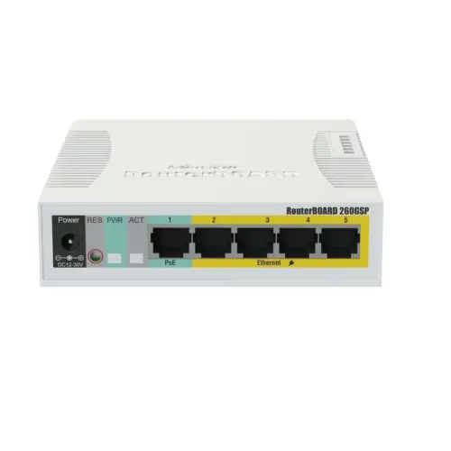 Комутатор MikroTik RB260GSP