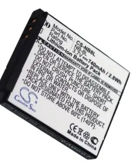 Батерия за апарат CANON PowerShot A3000 NB8L LiIon 3.7V 740mAh CAMERON SINO