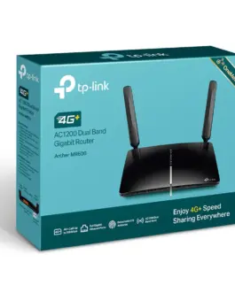 Alternative view of 4G+ двулентов безжичен рутер TP-Link Archer MR600 AC1200