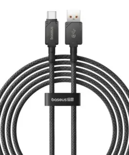 Кабел Baseus Unbreakable Series USB към Type-C 100W 2м  P10355801111-01 - черен