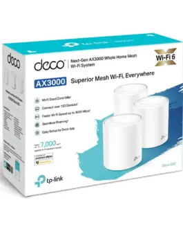 Alternative view of Безжична Wi-fi 6 Mesh система TP-Link Deco X60(3-pack) AX3000