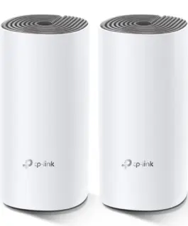 Безжична Mesh Wi-fi система TP-Link Deco E4 AC1200 (2-pack)