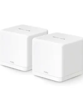 Безжична Wi-Fi 6 Mesh система Mercusys Halo H60X(2-pack) AX1500