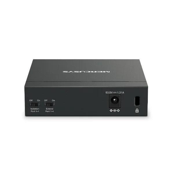 5-портов настолен комутатор Mercusys MS105GP със 4 PoE+ порта - Image 33