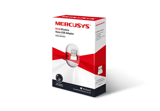 Безжичен USB Nano адаптер Mercusys MW150US - Image 173