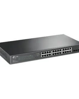 28-портов гигабитен управляем комутатор TP-Link JetStream PoE+ TL-SG2428P