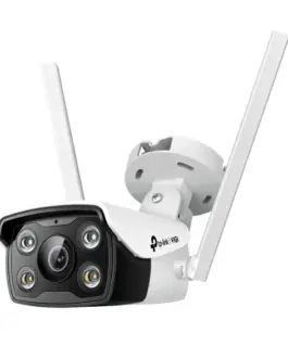 4MP външна пълноцветна Wi-Fi Bullet мрежова камера TP-Link VIGI C340-W