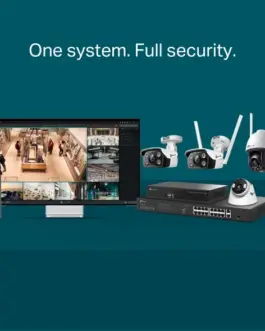 Alternative view of 4MP външна пълноцветна Wi-Fi Bullet мрежова камера TP-Link VIGI C340-W