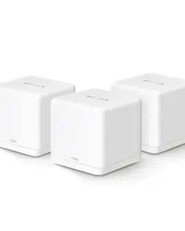 Безжична Wi-Fi 6 Mesh система Mercusys Halo H60X(3-pack) AX1500