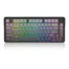 Bluetooth и безжична механична геймърска клавиатура Redragon Ucal Pro K673SP-RGB-PRO RGB осветление - черна със сив