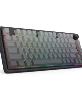 Alternative view of Bluetooth и безжична механична геймърска клавиатура Redragon Ucal Pro K673SP-RGB-PRO, RGB осветление - черна със сив градиент