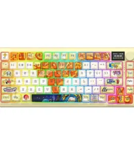 Геймърска механична клавиатура Redragon Flekact Pro Art Anime K708GF-RGB-PRO с Bluetooth и безжична връзка и RGB