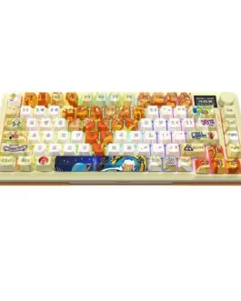 Alternative view of Геймърска механична клавиатура Redragon Flekact Pro Art Anime K708GF-RGB-PRO с Bluetooth и безжична връзка и RGB осветление