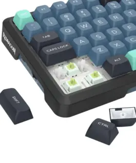 Bluetooth и безжична механична геймърска клавиатура Redragon Behemoth Pro K724SP-RGB-PRO